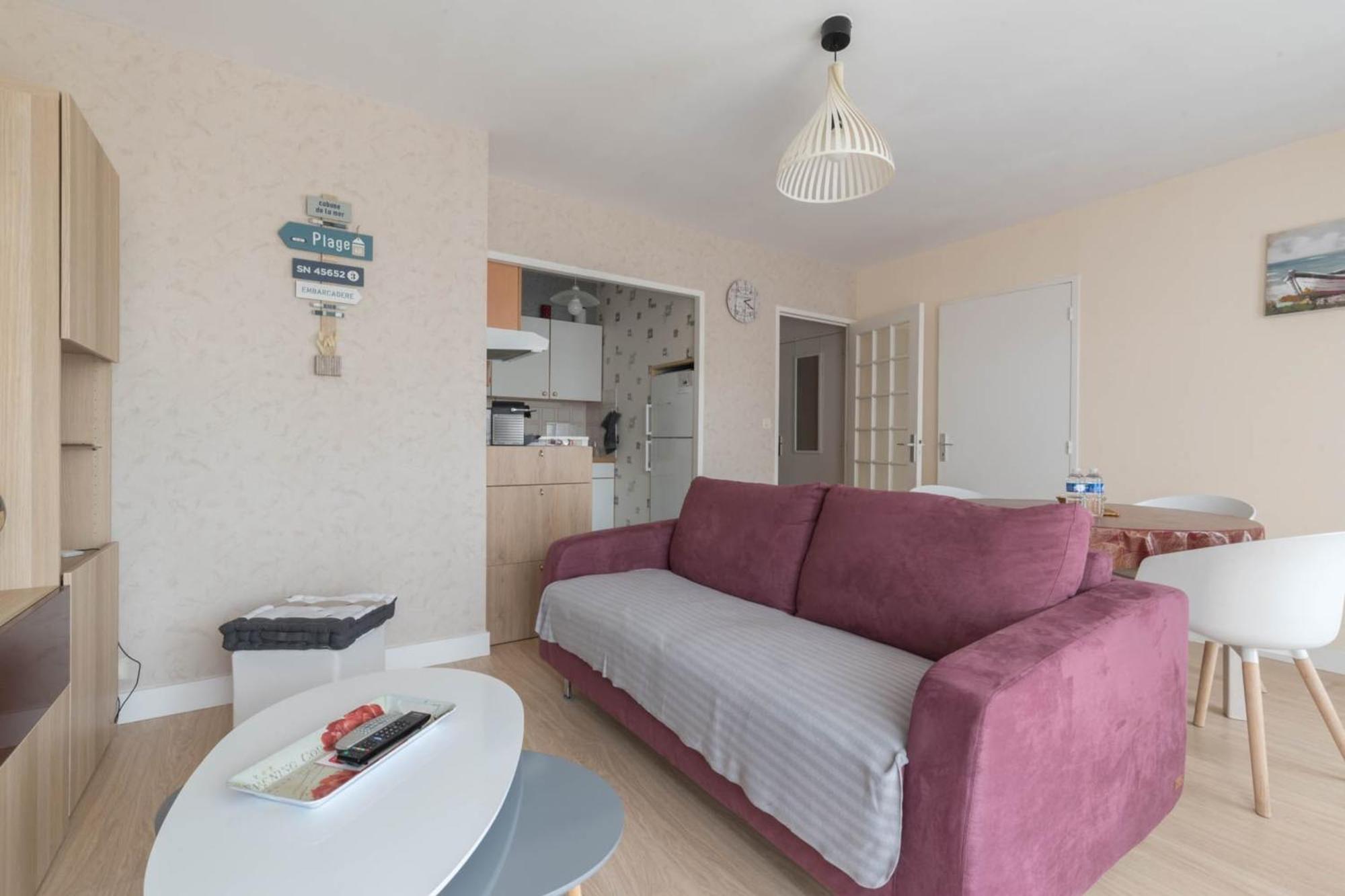 Le Vintage - 300M Plage - Wifi - Parking Saint-Nazaire  Exterior foto